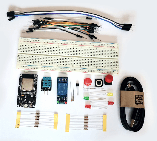 ESP32 Wifi and Bluetooth Starter Kit with Online Training