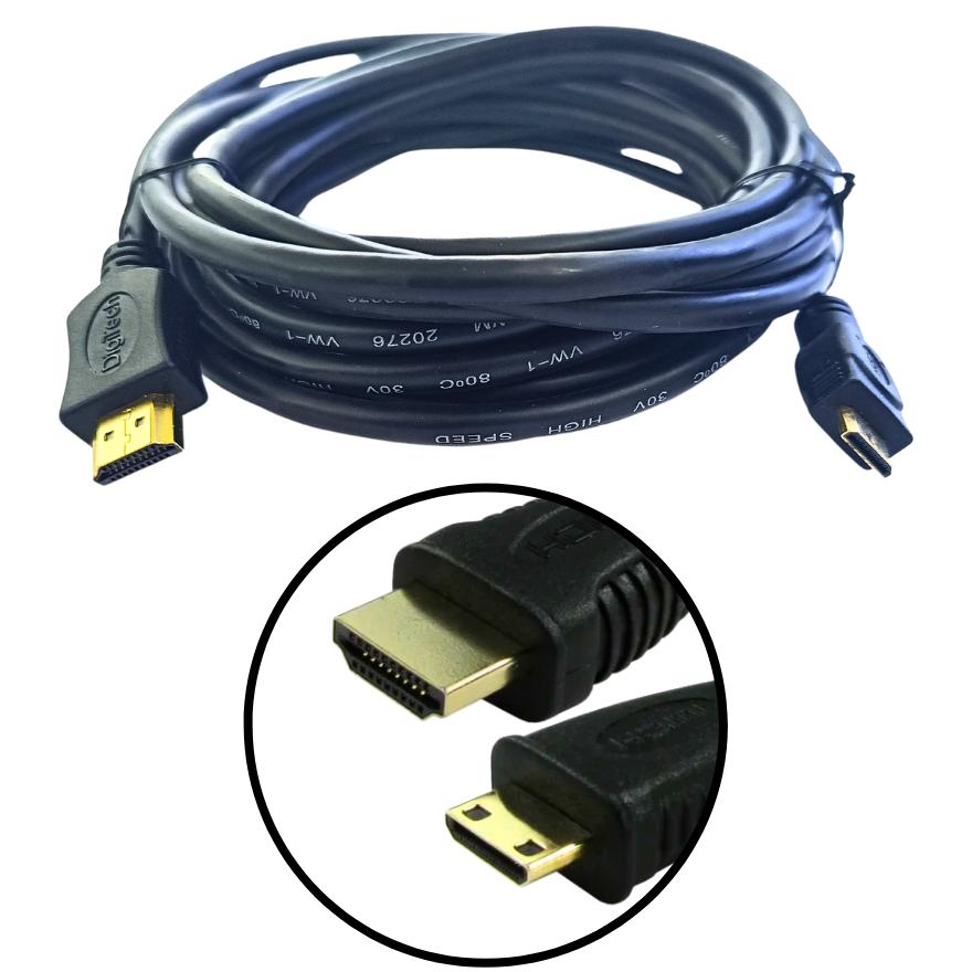 HDMI to mini-HDMI Cable 5M