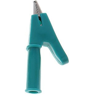 Insulated Alligator Clip Green (20A)