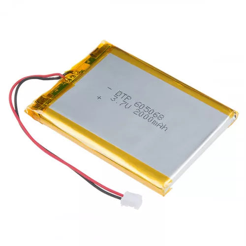 LiPo battery 3.7V 2000mAh