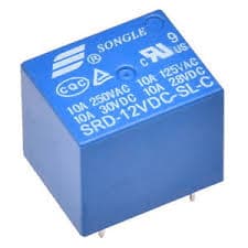 12Vdc Relay SPDT ("Songle")