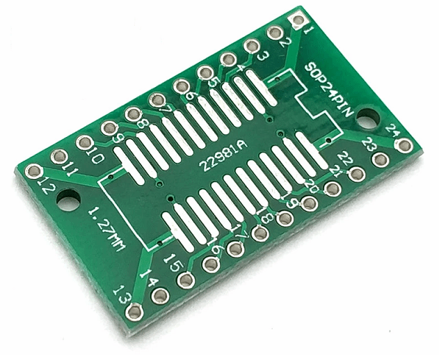 SOP24 SSOP24 tssop24 to dip24 pcb smd dip Adapter pcb