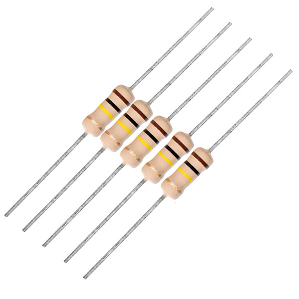 100K - Carbon Film Resistor 1/4W (10 Pack)