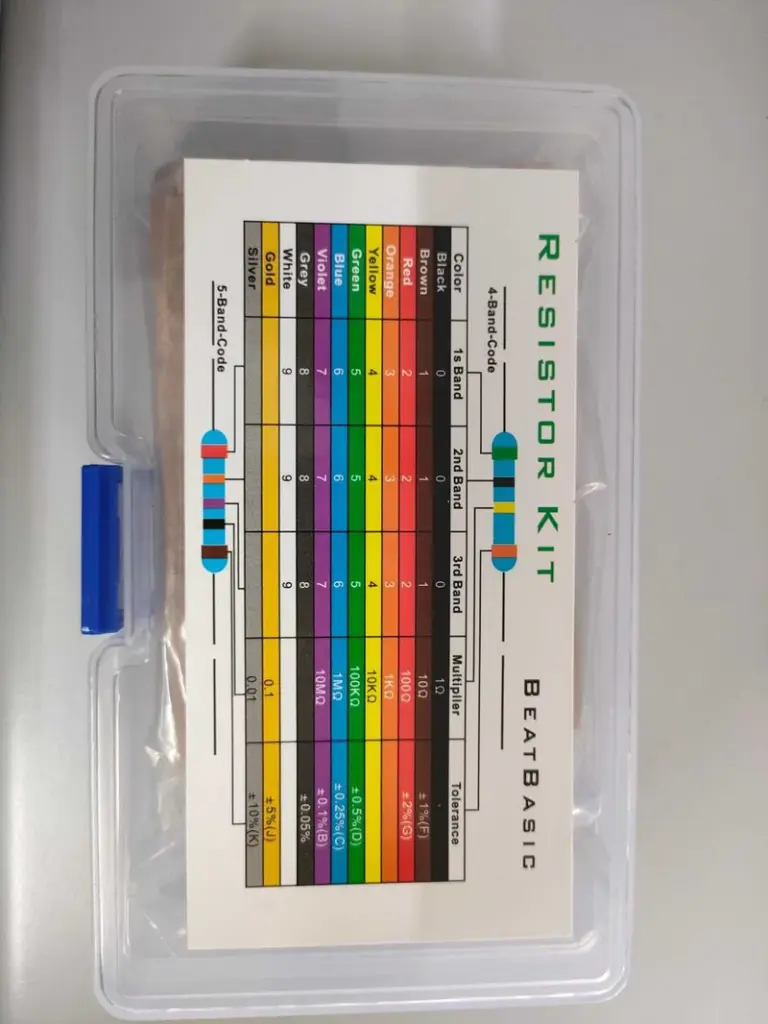 30 Resistor 600 Pack 1/4W Metal film resistor 1%