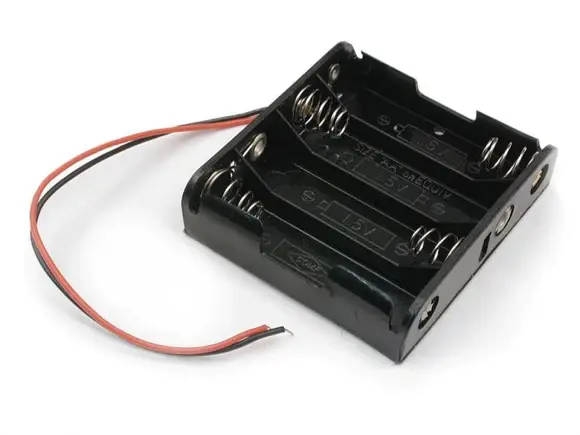 4 AA Battery Holder