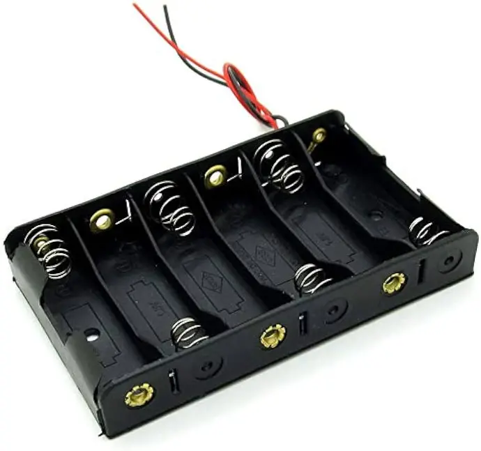 6 AA Battery Holder