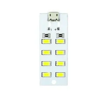 LED Lighting board 5V USB - 8 LEDs