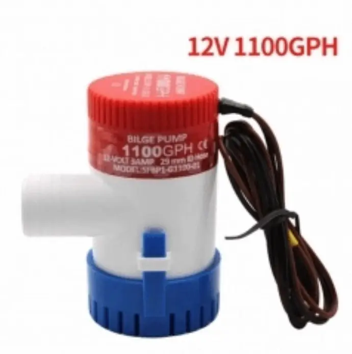 Submersible Bilge pump 12V DC 1100GPH