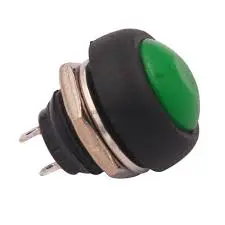 Waterproof push button Green