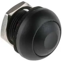 Waterproof push button Black