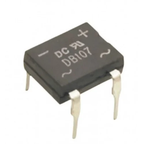 Bridge Rectifier DB107 DIP-04 1A 1000V (5 Pack)