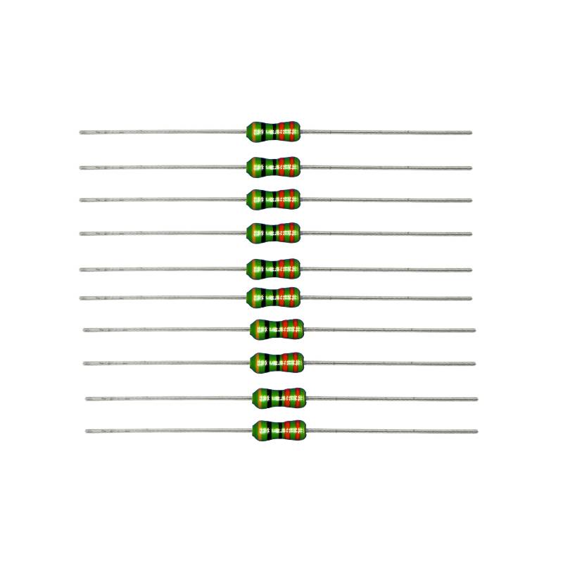 220R 1% 1/8Metal Film Resistor (10 Pack)