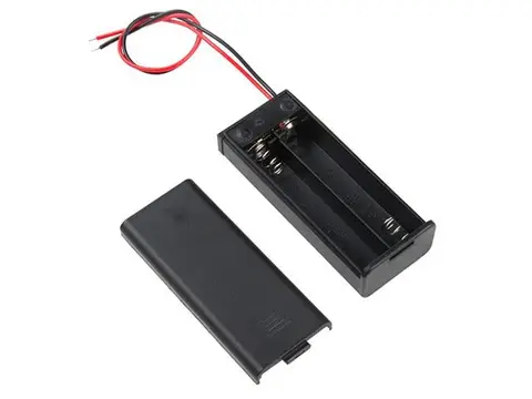 2x AA Battery Holder with switch