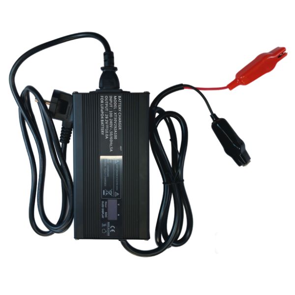 29.2V 10A LiFePO4 Lithium Battery Charger