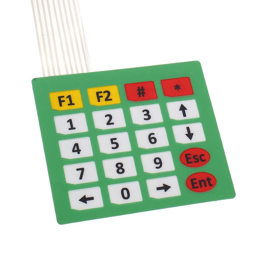 5 x 4 Key Matrix Keypad With Adhesive