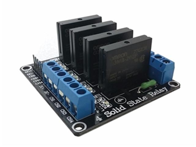 5V 4 Channel Solid State Relay Module 250V 2A