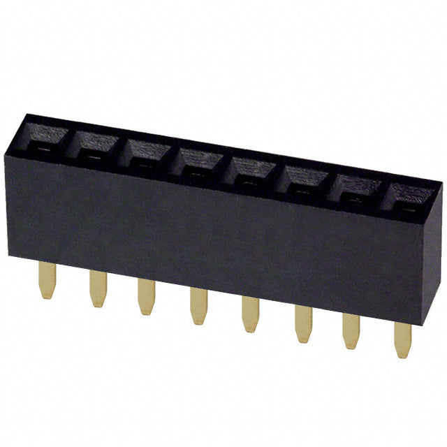 8-pin Female header 2.54mm Pitch (10 Pack)