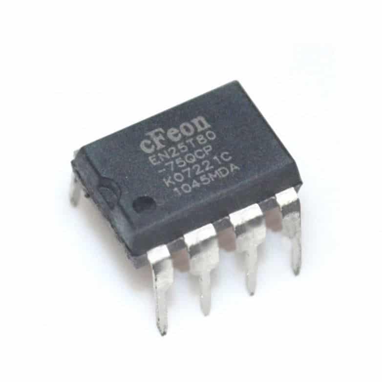 DIP NOR FLASH Memory Chip EN25T80-75QCP Flash /8M