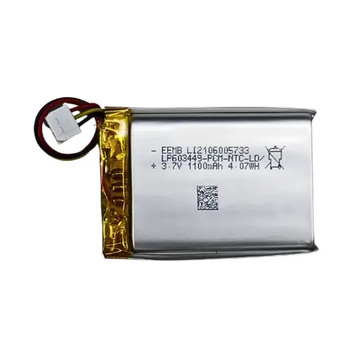 [PWR-072] LiPo 1100 mAh 3.7V Battery