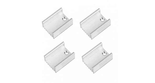 [ACC-023-N] Aluminum Heat sink TO-220 (4 pack)